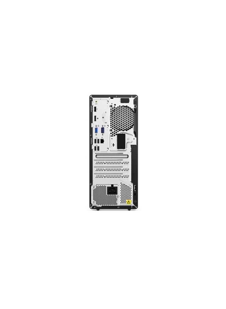 Lenovo - V50T Tower PC, Core i7-13700 Processor/8GB RAM/512GB SSD/Intel UHD 730 Graphics/Windows 11 Pro With Keyboard-Mouse Black - Image 1