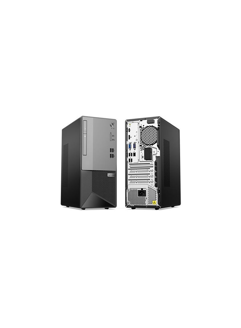 Lenovo - V50T Tower PC, Core i7-13700 Processor/8GB RAM/512GB SSD/Intel UHD 730 Graphics/Windows 11 Pro With Keyboard-Mouse Black - Image 1