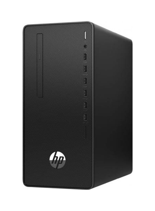 HP - 290 Tower PC, Core i5-12400  Processor/8GB RAM/512GB SSD/Intel UHD 600 Graphics/Windows 11 Pro With Keyboard-Mouse Black - Image 1