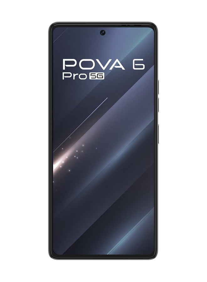 تكنو - هاتف POVA 6 Pro 5G باللون الرمادي النيزكي وذاكرة الوصول العشوائي (RAM) بسعة 12 جيجابايت وسعة 256 جيجابايت - إصدار الشرق الأوسط - Image 1