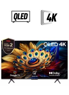 TCL 50 Inch QLED 4K Smart TV 50C655 Black  - Image 1