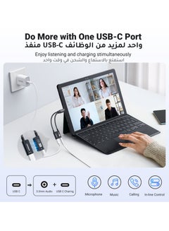 Ugreen Type C to 3.5mm Aux USB C Headphone Jack Adapter With 60W Type C Fast Charging USB C to Aux HiFi Dongle, Galaxy S24 S23 Ultra Wired Headphones Adapter Compatible With iPhone 15 Pro Max Tablet Macbook Black  - Image 2