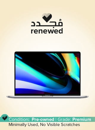Renewed - MacBook Pro A2141  (2019) Laptop With 16-Inch  Display, Core i9 Processor/Quad Core/32GB RAM/512GB SSD/macOS English Space Grey - pnsku/N70087328V/45/_/1750257307/9cc0fc29-2922-4888-85af-b41a6acfc56a