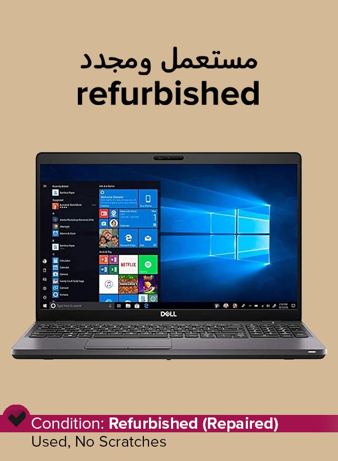 DELL Refurbished - Latitude 5500 Laptop With 15-Inch Display,Core i5 Processor/8th Gen/Dual Core/8GB RAM/DDR4/256GB SSD/Windows 10 English Black - Image 1