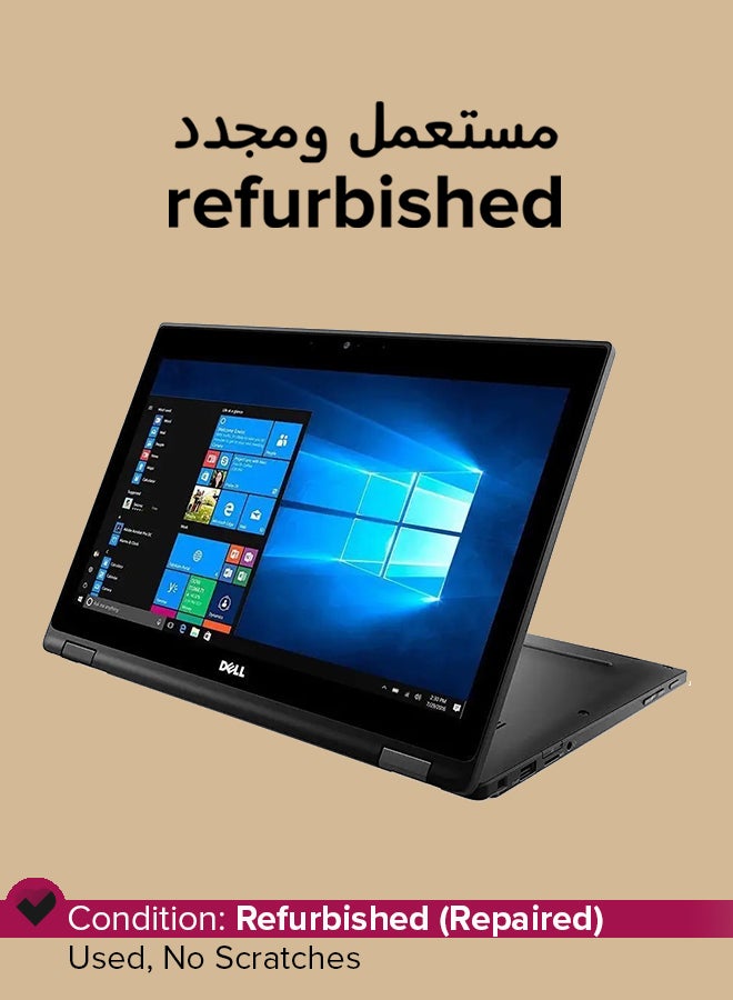ديل Refurbished - Latitude 5289 (2in1) Laptop With 13-Inch Display,Core i3 Processor/7th Gen/Dual Core/8GB RAM/DDR4/256GB SSD/Windows 10 English Black - Image 1