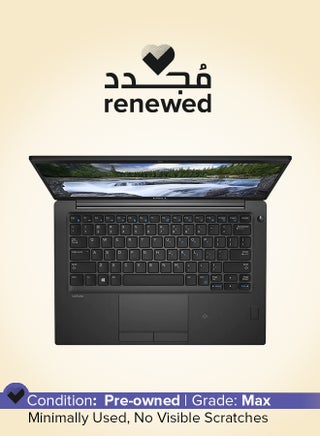 Renewed - Latitude 7390 2-in-1 Laptop With 13.3-Inch Touchscreen Display,Intel Core i5 Processor/8th Gen/8GB RAM/512GB SSD/Intel UHD Graphics 620/Windows 10 Pro English Black - pnsku/N70087407V/45/_/1719316903/22e222fe-3adb-4c3b-a274-642864405579