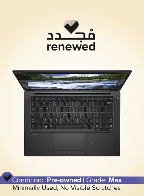 Renewed - Latitude 7390 2-in-1 Laptop With 13.3-Inch Touchscreen Display,Intel Core i5 Processor/8th Gen/8GB RAM/1TB SSD/Intel UHD Graphics 620/Windows 10 Pro English Black