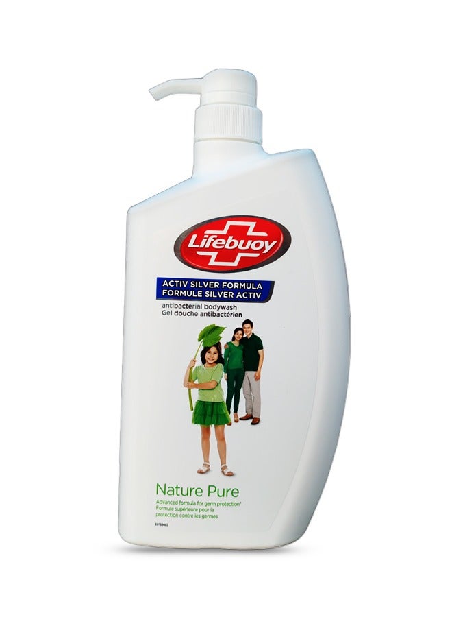 Lifebuoy - Nature Pure Antibacterial Bodywash Gel 1000ml - Image 1