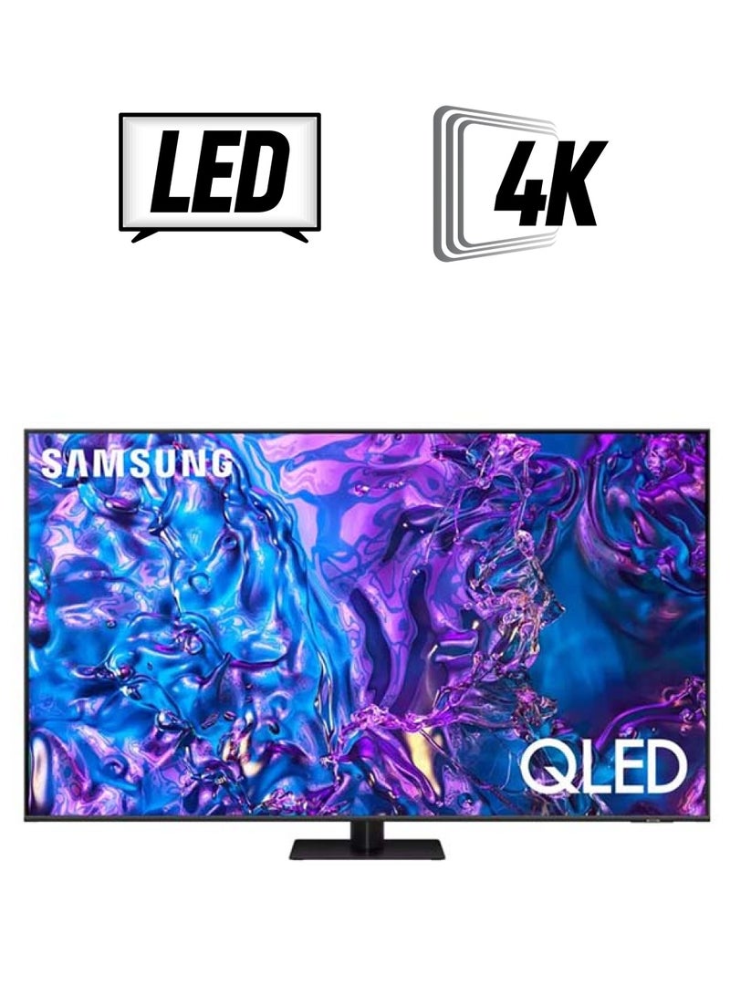 Samsung 75 Inch 4K Smart TV QA75Q60DAUXSA Titan Gray - Image 1