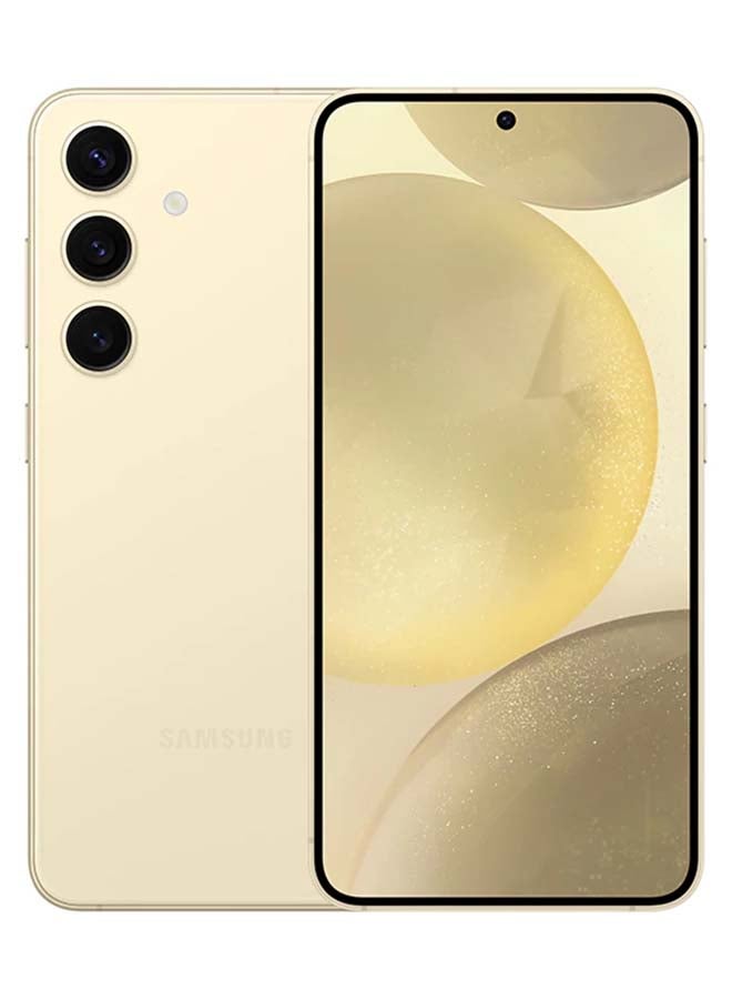 Samsung Galaxy S24 Single+eSIM Amber Yellow 8GB RAM 256GB 5G - International Version - Image 1