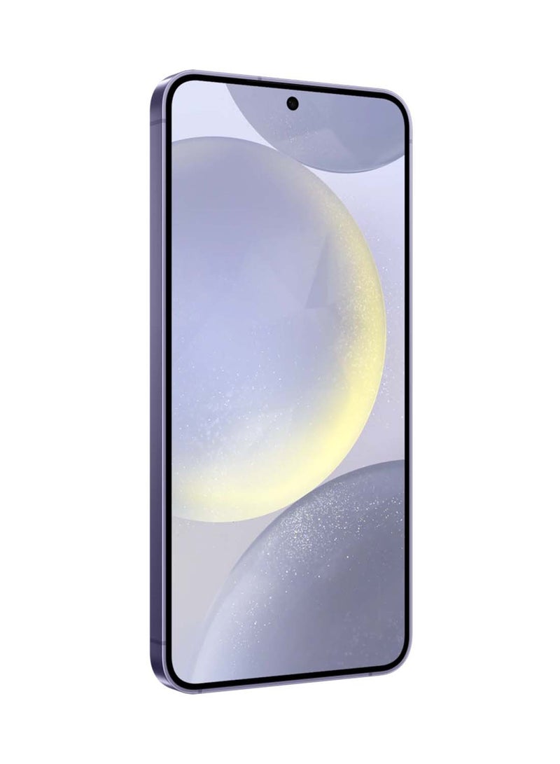 سامسونج Galaxy S24+ شريحة واحدة+eSIM باللون البنفسجي الكوبالت، وذاكرة الوصول العشوائي (RAM) سعة 12 جيجابايت، وذاكرة تخزين داخلية 256 جيجابايت، يدعم تقنية 5G - الإصدار العالمي - Image 4