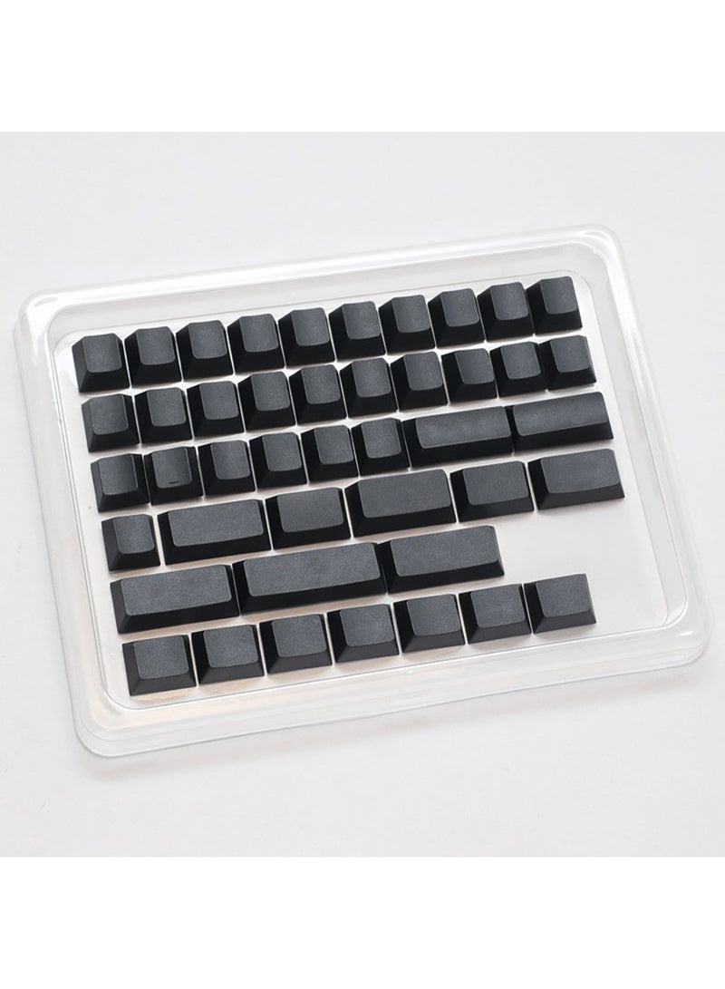Ducky Ducky Black Blank 132 Key Cherry Profile PBT Keycap Set - Image 4