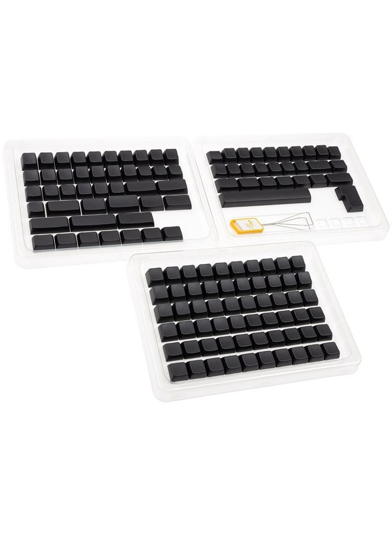 Ducky Ducky Black Blank 132 Key MDA Profile PBT Keycap Set  - Image 1