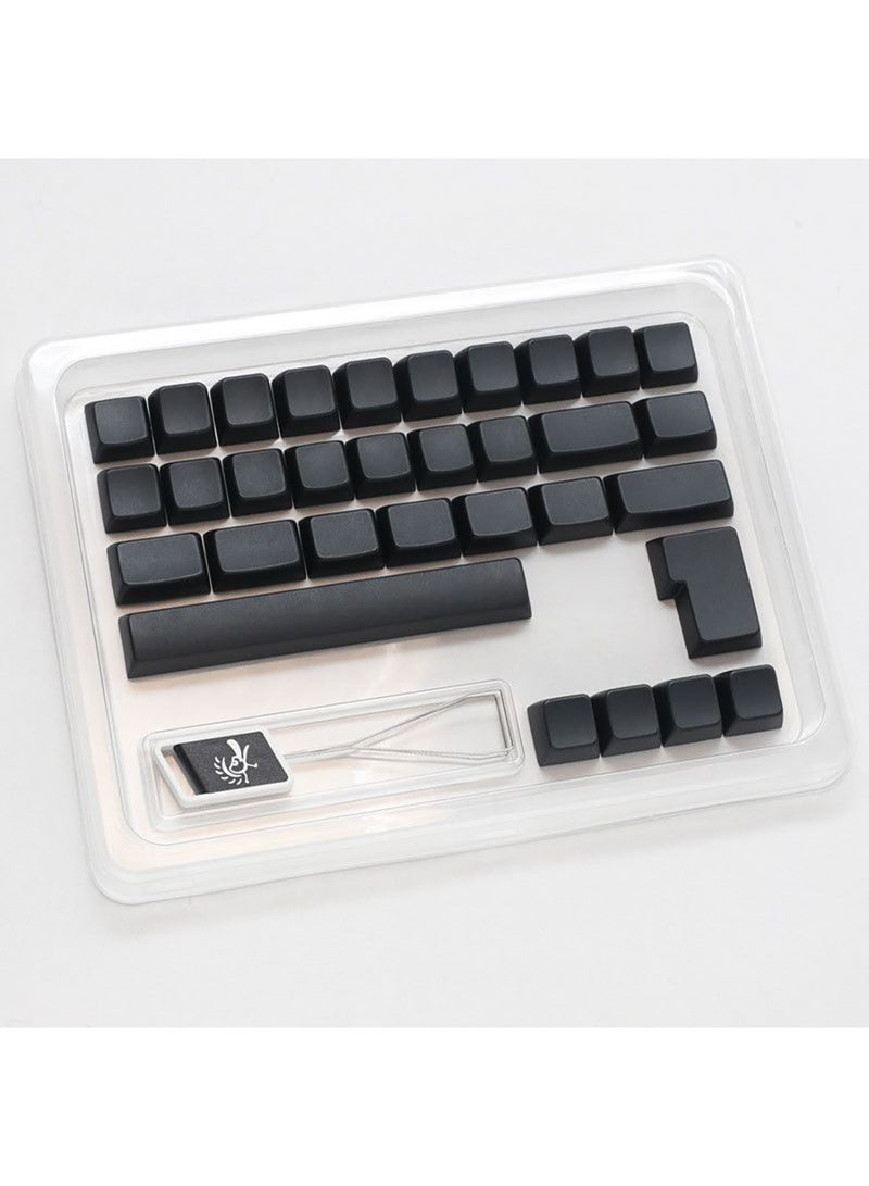 Ducky Ducky Black Blank 132 Key MDA Profile PBT Keycap Set  - Image 5