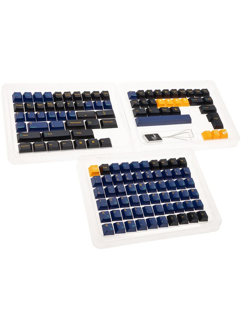 Ducky Ducky Cherry profile Keycaps PBT Tripleshot Horizon - Image 1