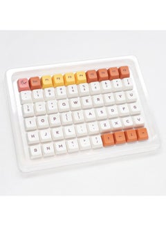 داكي مجموعة أغطية مفاتيح Ducky Daisy 132 مفتاحًا من مادة PBT ذات صبغات MDA Profile  - Image 3