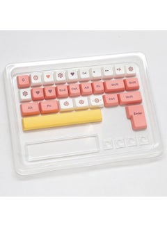 داكي مجموعة أغطية مفاتيح Ducky Daisy 132 مفتاحًا من مادة PBT ذات صبغات MDA Profile  - Image 5