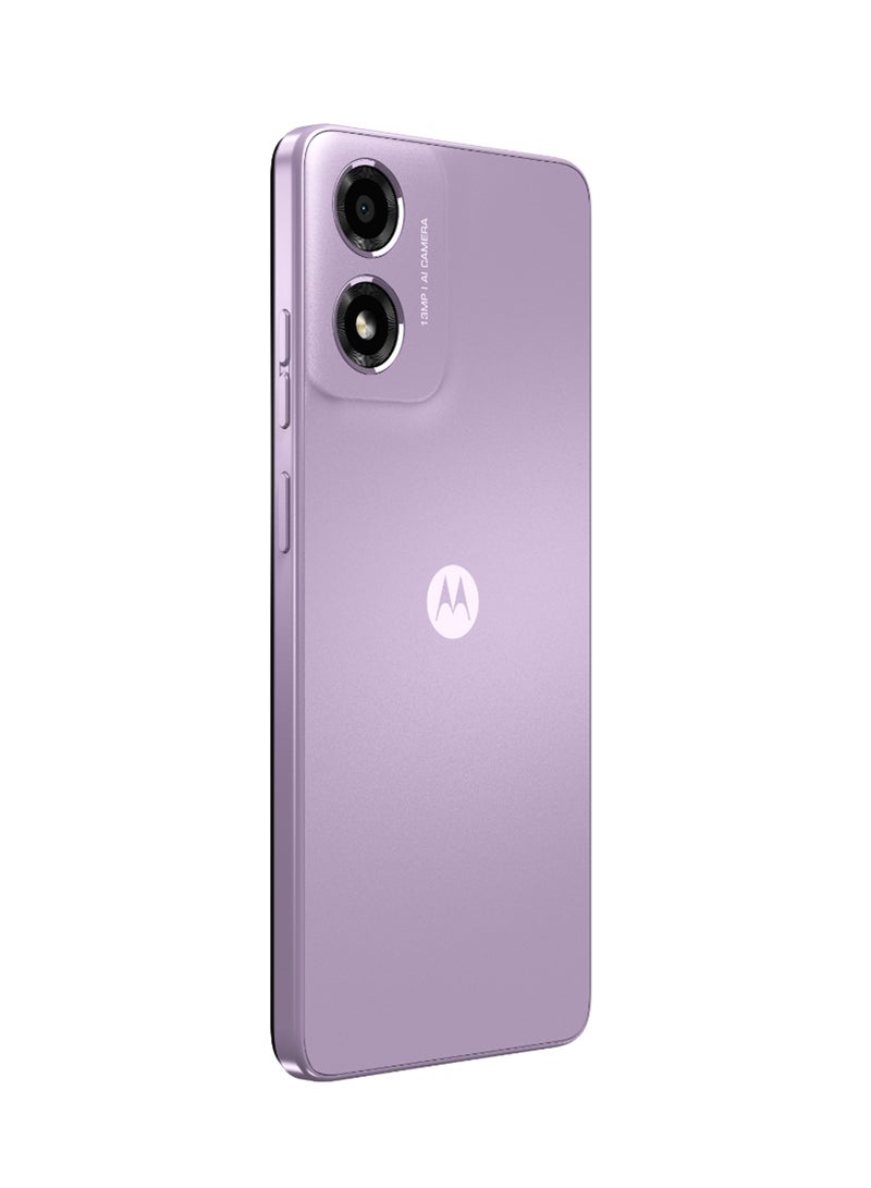 Motorola - E14 Dual SIM Arabic Pastel Purple 2GB RAM 64GB 4G - Middle East Version - Image 1