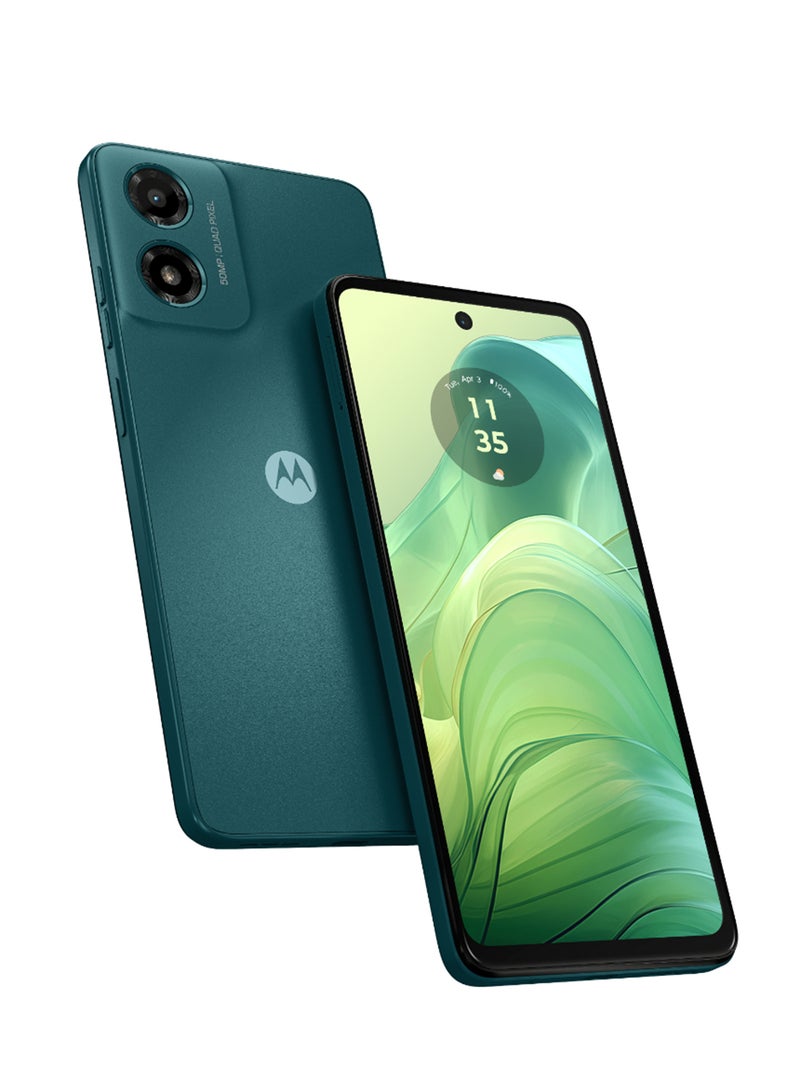 Motorola - G04S Dual SIM Arabic Sea Green 4GB RAM 128GB 4G - Middle East Version - Image 1