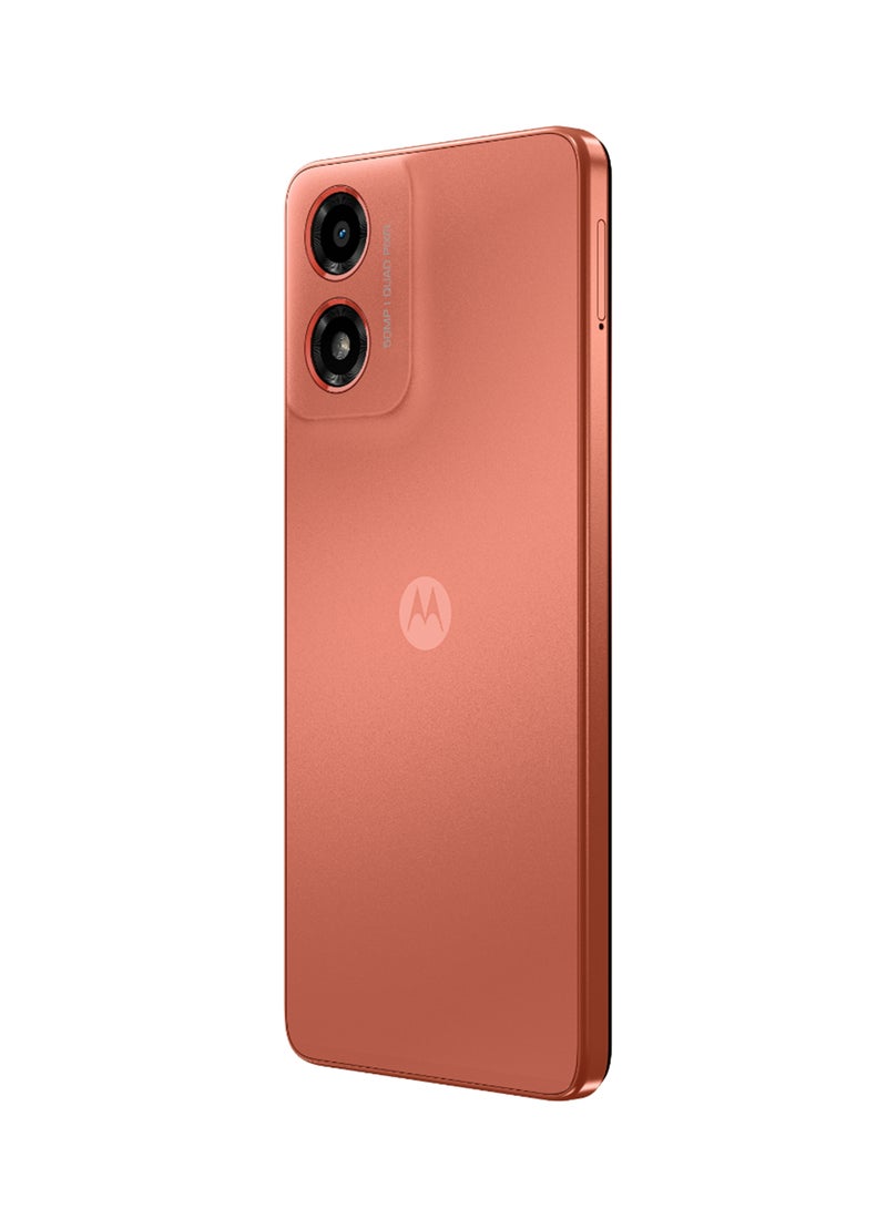 Motorola G04S Dual SIM Sunrise Orange 4GB RAM 128GB 4G - Middle East Version  - Image 5