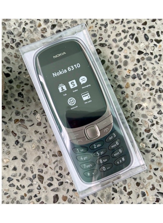 NOKIA 6310 Feature Phone Dual Sim Green - Image 1