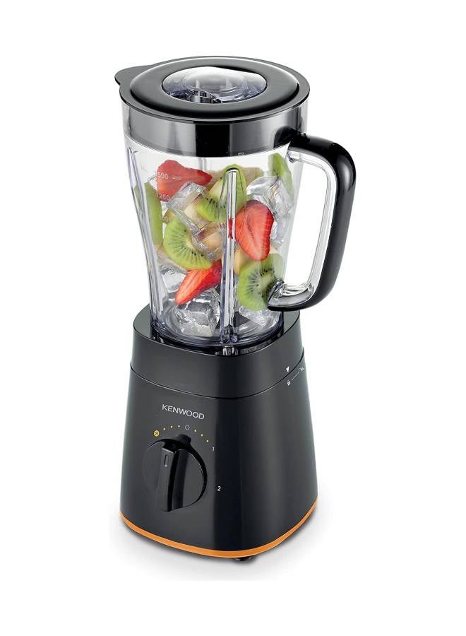 KENWOOD Kenwood Belnder Smoothie Maker BLP16.360 500W 1.5L Juicing Bowl 2L in General With Grinder Mill, Chopper Mill, 2 Speed + Pluse Function, Ice Crush Function, Black 500 W BLP16.360BK Black  - Image 2