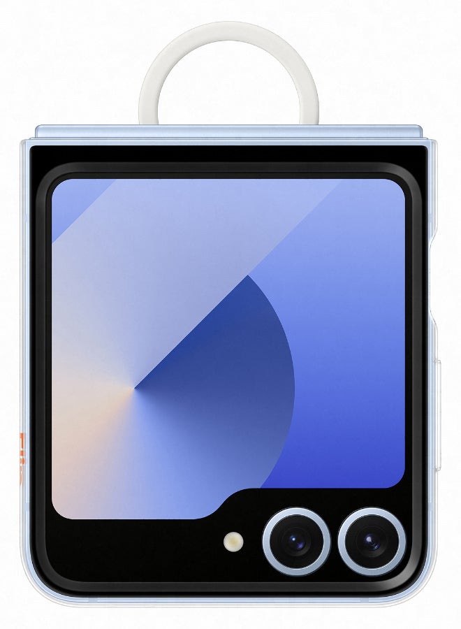 Samsung Samsung Galaxy Z Flip6 Clear Case With Ring Multicolour  - Image 1