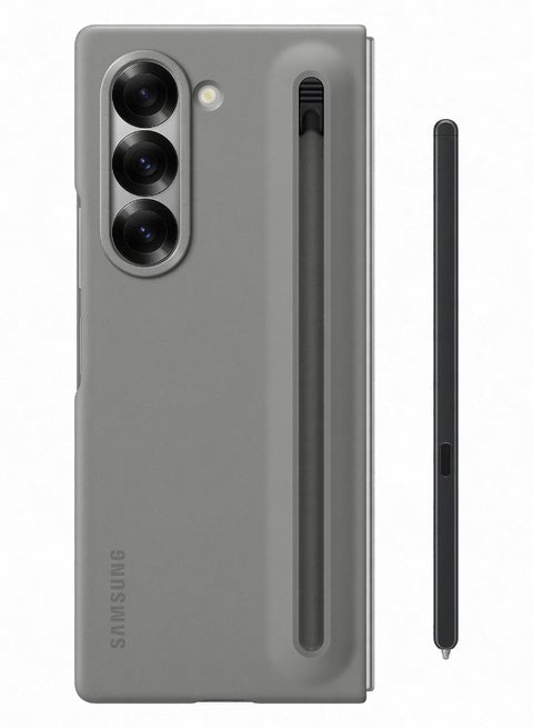 Samsung Galaxy Z Fold6 Silm S Pen Grip Case Gray