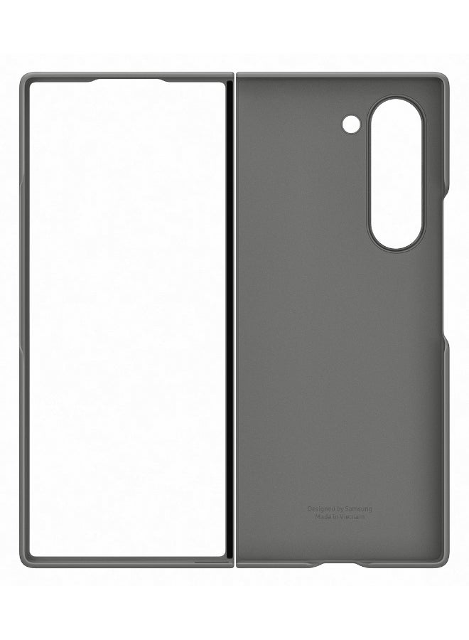Samsung Galaxy Z Fold6 Silm S Pen Grip Case Gray - Image 2