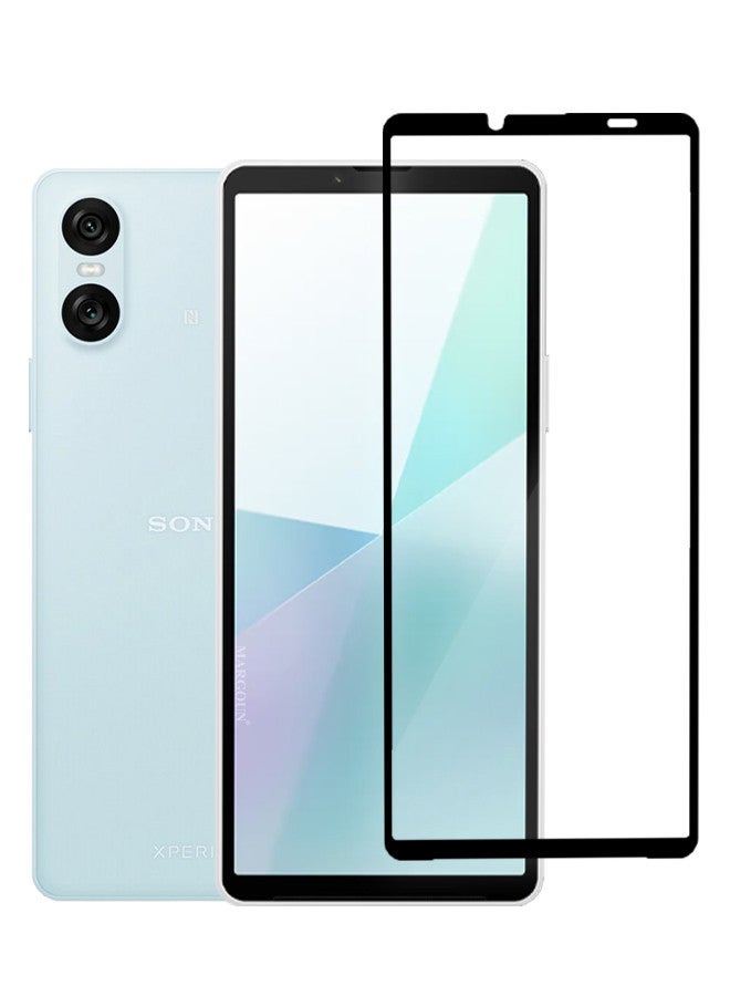 MARGOUN [for Sony Xperia 10 VI] Screen Protector Tempered Glass Anti-Scratch Screen Protector Case Friendly HD Clear Protective Film Clear - Image 1