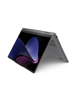 Lenovo IdeaPad 5 Convertible 2-In-1 Laptop With 14-Inch Display, Core i5-13420H Processor/8GB RAM/512GB SSD/Intel UHD Graphics/Windows 11 Home + Lenovo Digital Pen 2 English/Arabic Luna Grey  - Image 1