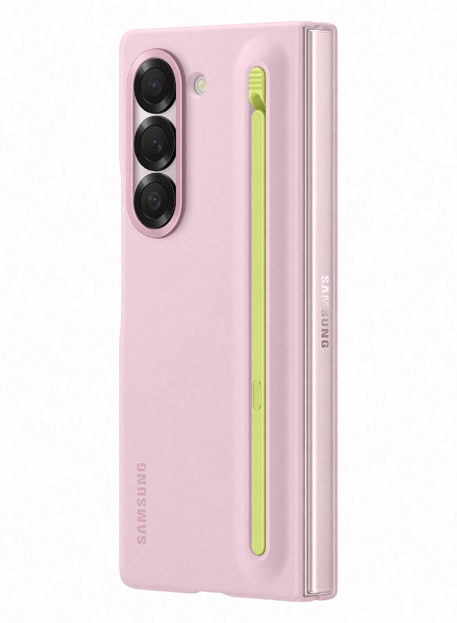 Samsung Samsung Galaxy Z Fold6 Silm S Pen Grip Case Pink  - Image 4