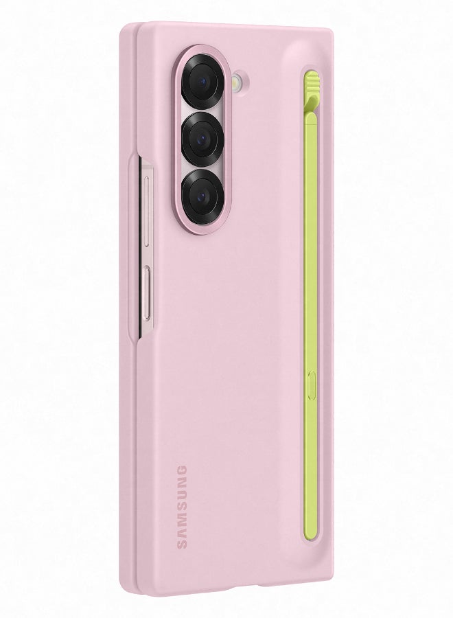 Samsung Samsung Galaxy Z Fold6 Silm S Pen Grip Case Pink  - Image 3