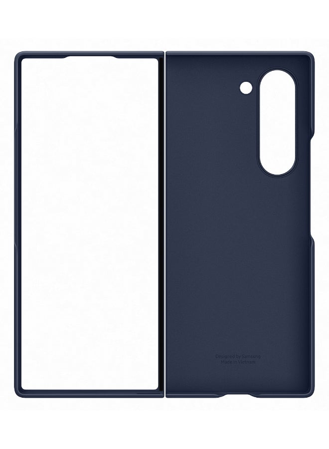 Samsung - Samsung Galaxy Z Fold6 Slim S Pen Grip Case Dark Blue - Image 1