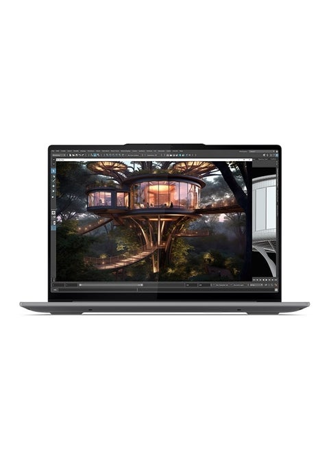 Yoga Pro 7 14IMH9 2-In-1 Convertible Laptop With 14.5-Inch 2.8K OLED Display, Core Ultra 7/16GB RAM/1TB SSD/6GB Nvidia Geforce RTX 4050/Windows 11 Home English/Arabic Luna Grey