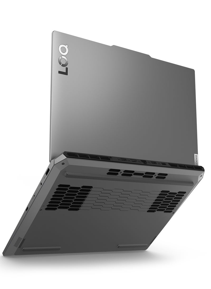 Lenovo - LOQ 15IRX9 Gaming Laptop With 15.6-Inch FHD Display, Core i7-13650HX Processor/24GB RAM/512GB SSD/Nvidia Geforce RTX 4060 Graphics Card/Windows 11 English/Arabic Luna Grey - Image 1