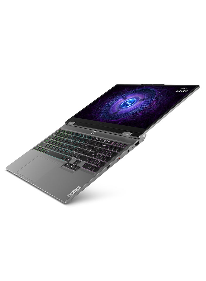 Lenovo - LOQ 15IRX9 Gaming Laptop With 15.6-Inch FHD Display, Core i7-13650HX Processor/24GB RAM/512GB SSD/Nvidia Geforce RTX 4060 Graphics Card/Windows 11 English/Arabic Luna Grey - Image 1