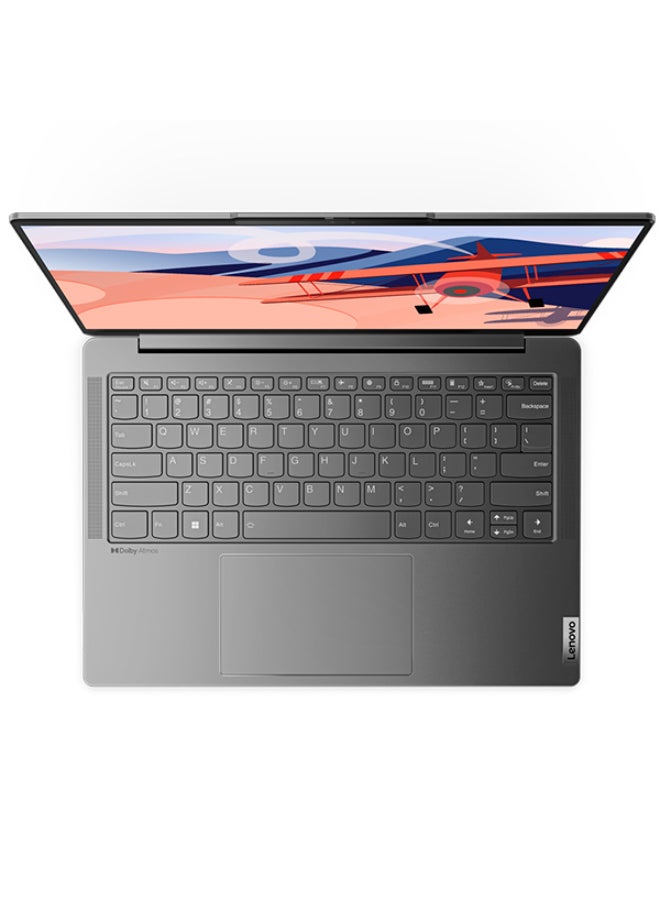 Lenovo Yoga S6 Laptop With 14-Inch Display, Core i7-13700H Processor/16GB RAM/1TB SSD/Intel UHD Graphics/Windows 11 English/Arabic Storm Grey  - Image 4