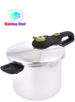 Tefal TEFAL Pressure Cooker | Secure5 Neo ‎7 Litre For 5/8 people | Stainless Steel | All heat sources including induction | 2 Years Warranty | P2530853 Silver/Black 7Liters  - Image 1
