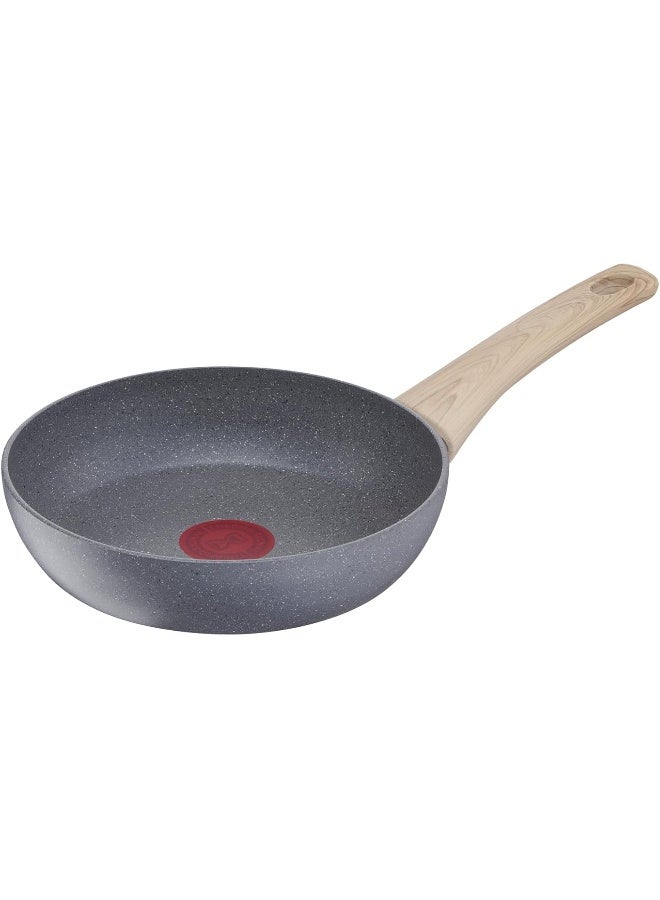 Tefal - Frying Pan | Natural Force 22 Cm Frypan | Easy Cleaning | Mineralia+ Non-Stick Coating | Natural Minerals | Thermo-Signal | Healthy Cooking | Safe | Made In France | 2 Years Warranty Natural Force 22cm - Image 1