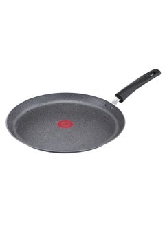 Tefal TEFAL Pancake Pan | Natural Force 25 cm Pancake Pan | Easy cleaning | Mineralia+ non-stick coating | Natural minerals | Thermo-signal | Healthy cooking | Made in France | 2 Years Warranty | G2663832 Grey - Stone 25cm  - Image 2