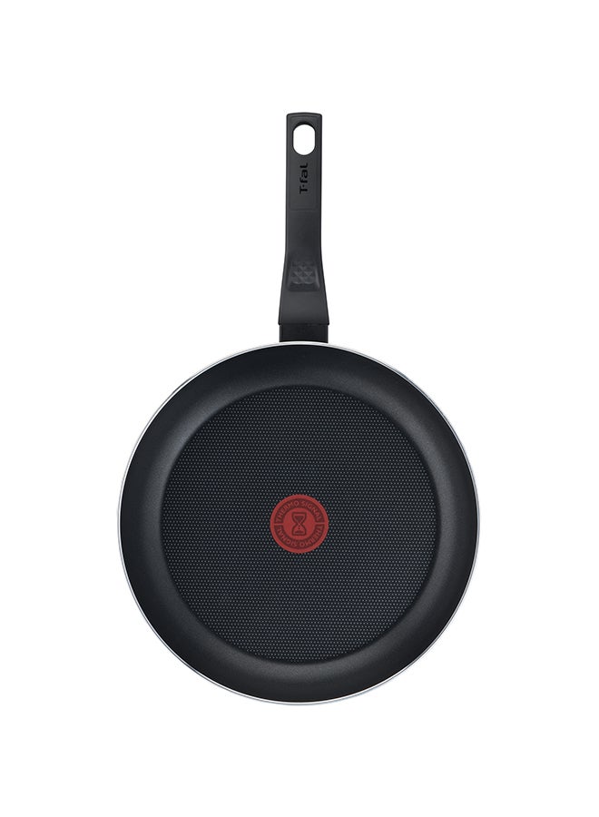 تيفال TEFAL مقلاة 28 سم | تنظيف سهل | ألومنيوم | طلاء غير لاصق | مؤشر حرارة Thermo Signal | قاعدة توزيع الحرارة | أواني طهي آمنة وصحية | صنع في فرنسا | أحمر | ضمان لمدة سنتين | B5720653 28 cmسم - Image 2