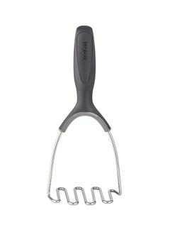 Tefal TEFAL Comfort Potato Masher| Kitcken Tool | High-Heat Resistance | Scratch-Free for Cookware | Dishwasher-Safe | Ergonomic Design | Black | Stainless Steel | K1291214 Black  - Image 1