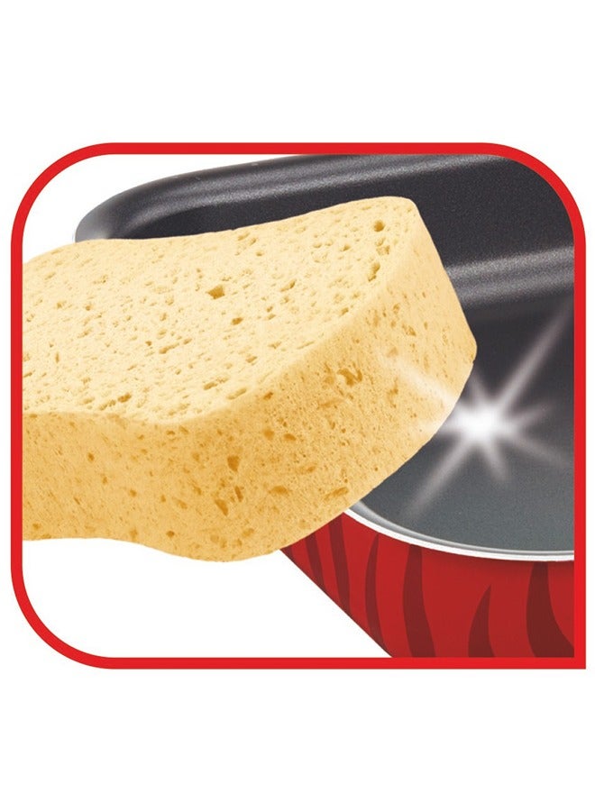 Tefal - TEFAL Oven Dish | Les Specialistes 22X29cm | Non-Stick Coating | Aluminum | Heat Diffusion | Easy Cleaning | Red Bugatti | Made in France | 2 Years Warranty | J5714982 Red 29x41cm - Image 1