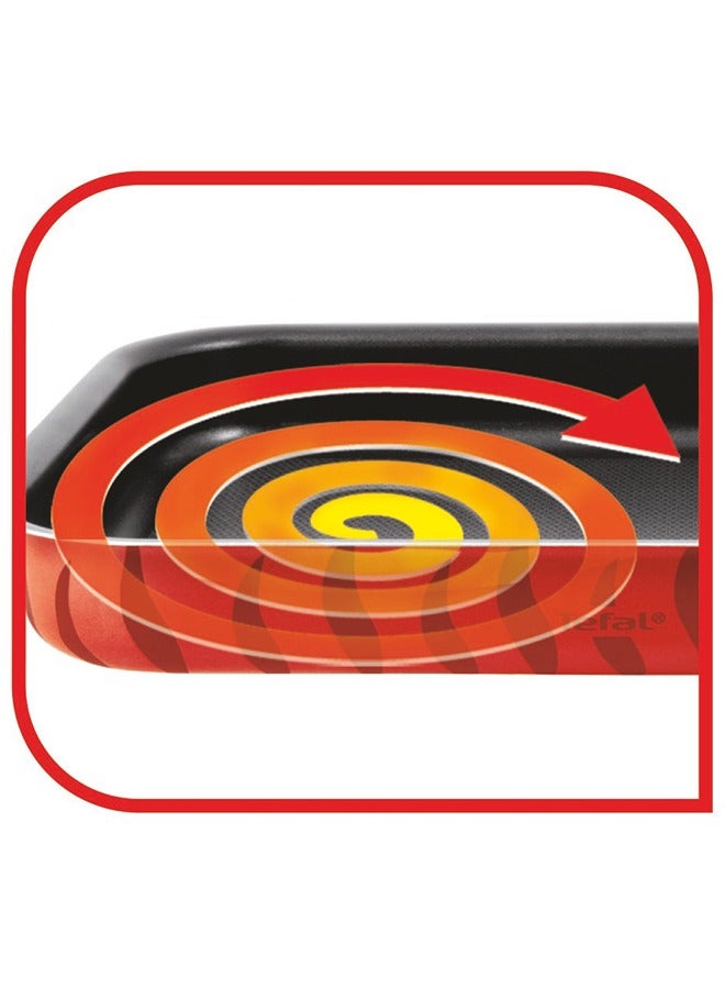Tefal - TEFAL Oven Dish | Les Specialistes 22X29cm | Non-Stick Coating | Aluminum | Heat Diffusion | Easy Cleaning | Red Bugatti | Made in France | 2 Years Warranty | J5714982 Red 29x41cm - Image 1