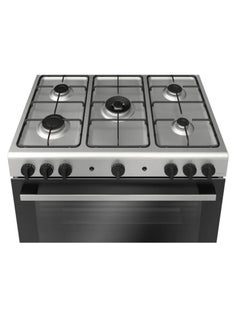 BOSCH FreeStanding Gas Cooker Serie 2 5 Burners 90 cm Grill Oven Capacity 147 Liter Stainless Steel HGV1F0U50S HGV1F0U50S Silver  - Image 3