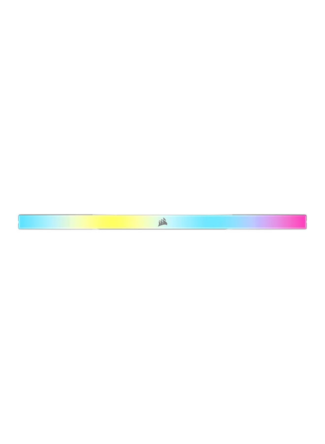 CORSAIR - VENGEANCE RGB 32GB (2 x 16GB) DDR5 Desktop Memory Kit, 6000MHz Speed, CAS 40 Latency, 1.35 Voltage, XMP 3.0 / Intel 600 / 700 Series Compatibility, White | CMH32GX5M2B6000C40W - Image 1