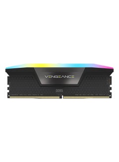 كورسير Vengeance RGB 48GB (2 x 24GB) DDR5 5200 Desktop Memory, 5200MHz Memory Speed, C38 CAS Latency, 1.1V Memory Voltage, Intel XMP 3.0, 288-Pin, Black | CMH48GX5M2B5200C38  - Image 4