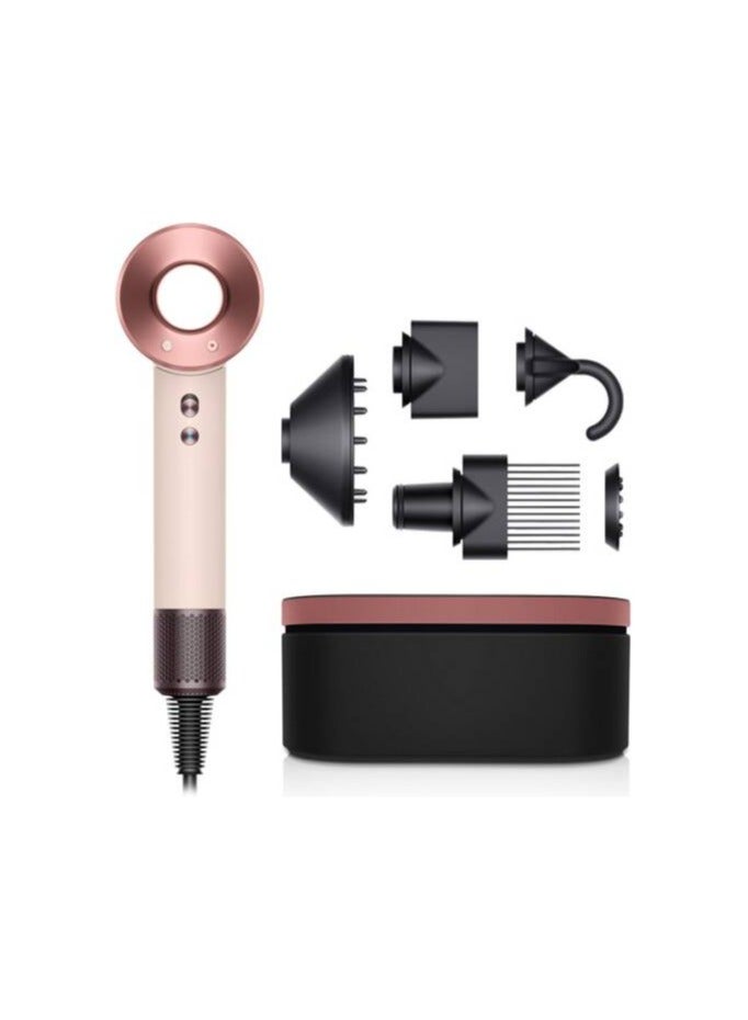 dyson Supersonic HD15 Hair Dryer Limited Edition, 5 Styling Attachments, Intelligent Heat Control, Digital Motor V9, 3 Precise Speed Settings, 4 Precise Heat Settings Ceramic Pink/Rose Gold  - Image 1
