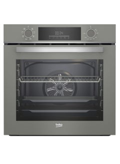 Beko Built-In Electric Oven - 60 cm - 72 Litres Capacity - 8 Functions - Cooling Fan - Cooking Fan - Electric Grill BBIM17300MGD Manhattan Grey  - Image 1